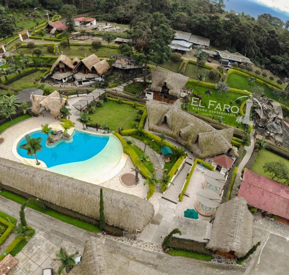 Отель Rancho Ecoturistico El Faro Ла-Меса Экстерьер фото